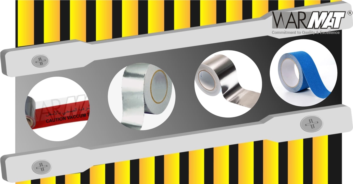 Aluminum Strip Detectable Tape Uses and Features